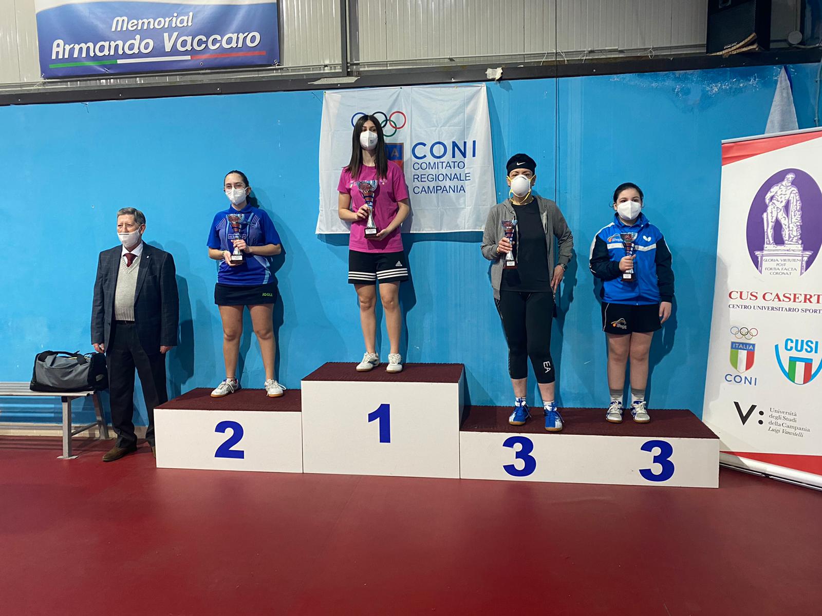 Podio secondo Torneo di qualificazione ai campionati italiani di quinta categoria