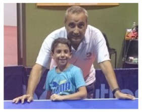Bruno Esposito con allievo