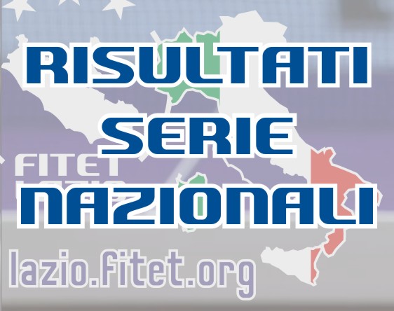 Risultati serie nazionali