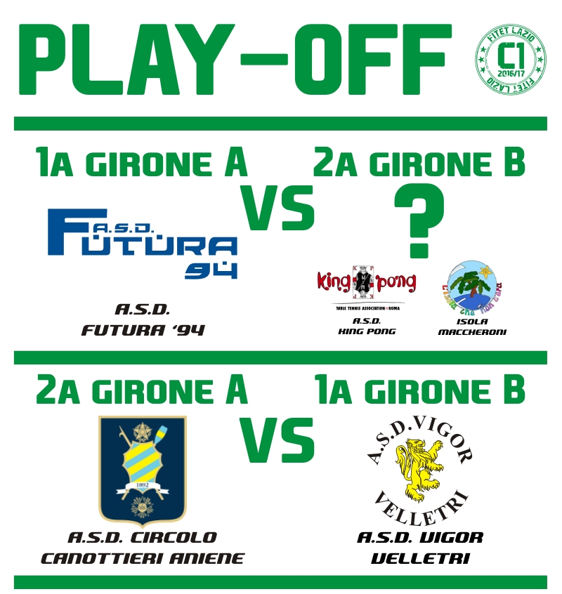 Play off C2 C1 2016