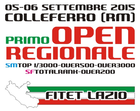 Primo Open Regionale 2015 16 Colleferro 1